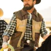 Ian-Bohen-Yellowstone-Ryan-Leather-Vest