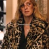 Kelly Reilly Yellowstone Beth Dutton Cheetah Print Coat