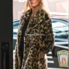 Kelly Reilly Yellowstone Beth Dutton Cheetah Print Coat