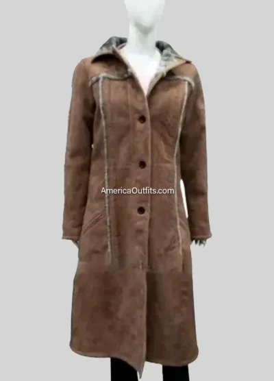 Kelly-Reilly-Yellowstone-Beth-Dutton-Suede-Leather-Coat