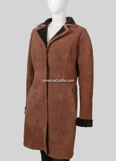 Kelsey-Chow-Yellowstone-Monica-Dutton-Suede-Leather-Coat