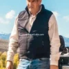 Kevin-Costner-Yellowstone-Black-Quilted-Vest