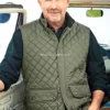 Kevin-Costner-Yellowstone-John-Dutton-Green-Quilted-Vest
