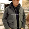 Kevin Costner Yellowstone John Dutton Grey Cotton Jacket