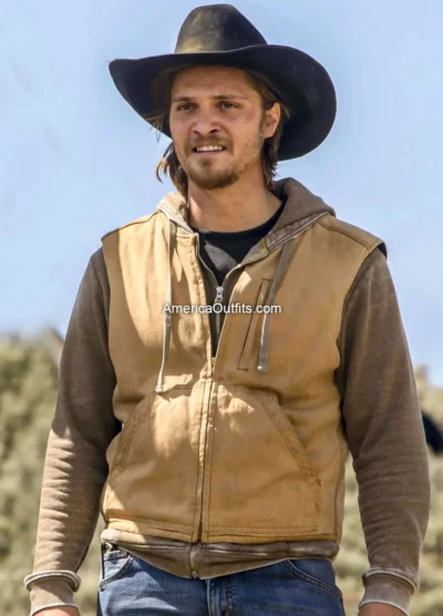 Luke-Grimes-Yellowstone-Kayce-Dutton-Vest