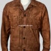 Luke Grimes Yellowstone Kayce Dutton Waxed Cotton Jacket