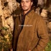 Luke Grimes Yellowstone Kayce Dutton Waxed Cotton Jacket