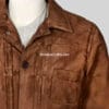 Luke Grimes Yellowstone Kayce Dutton Waxed Cotton Jacket