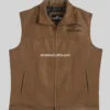 John Dutton Brown Wool Vest Yellowstone
