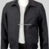 Kevin-Costner-Yellowstone-John-Dutton-Black-Bomber-Cotton-Jacket