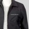 Kevin-Costner-Yellowstone-John-Dutton-Black-Bomber-Cotton-Jacket