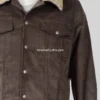 Kevin Costner Yellowstone John Dutton Corduroy Jacket
