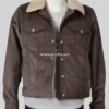 Kevin Costner Yellowstone John Dutton Corduroy Jacket