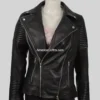 Beth Dutton Black Biker Leather Jacket Yellowstone