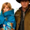 Beth Dutton Blue Coat Kelly Reilly Yellowstone