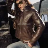 Cafe-Racer-Women’s-Brown-Leather-Jacket