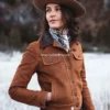 Gold-Bison-Women’s-Western-Leather-Jacket