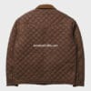 John Dutton Brown Quilted Jacket Yellowstone
