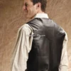 Men’s-Leather-Black-Vest