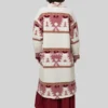 Beth Dutton Pink Printed Coat Yellowstone