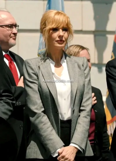 Yellowstone-Season-5-Beth-Dutton-Grey-Blazer