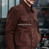 Gold-Bison-Brown-Suede-Jacket