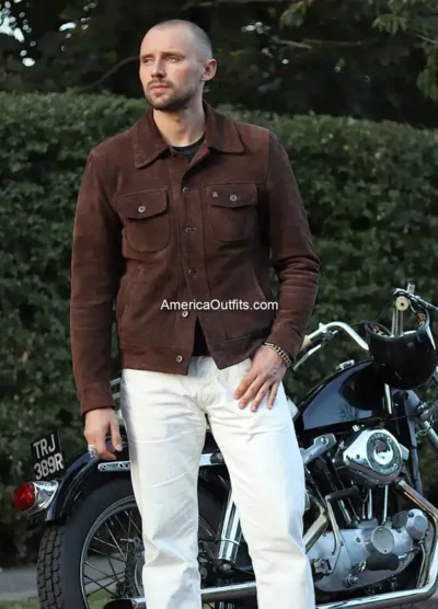 Gold-Bison-Brown-Suede-Jacket