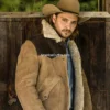 Luke Grimes Yellowstone Kayce Dutton Suede Leather Jacket