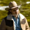 Luke Grimes Yellowstone Kayce Dutton Suede Leather Jacket