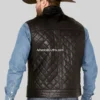 Men’s-Quilted-Black-Leather-Vest