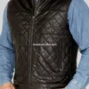 Men’s-Quilted-Black-Leather-Vest