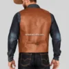 Men’s-Redhawk-Leather-Woven-Button-Down-Western-Vest