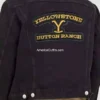 Rip Dutton Ranch Yellowstone Black Jacket