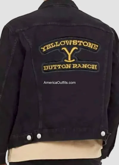 Rip Dutton Ranch Yellowstone Black Jacket