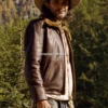 Vince-Fur-Collar-Brown-Leather-Jacket