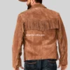 The Giant Fringe Suede Leather Jacket