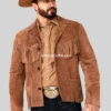 The Giant Fringe Suede Leather Jacket