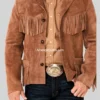 The Giant Fringe Suede Leather Jacket