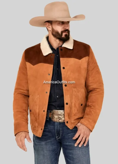 Men’s-Suede-Raw-Leather-Jacket