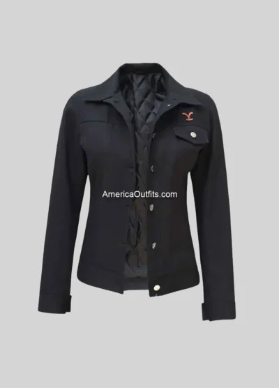 Rip-Wheeler-Yellowstone-Black-Jacket-For-Women