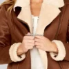 Women’s-Faux-Leather-&-Shearling-Jacket