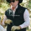 John-Dutton-Black-Wool-Vest-Yellowstone-Season-5