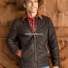 Hickory-Quilted-Dark-Brown-Waxed-Goat-Suede-Leather-Jacket