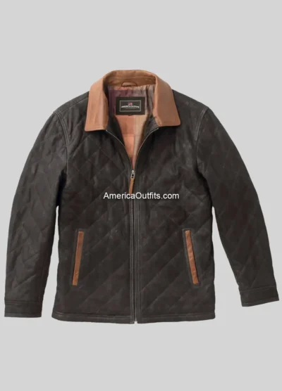 Hickory-Quilted-Dark-Brown-Waxed-Goat-Suede-Leather-Jacket