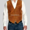 Men’s-Tan-Suede-Vest-with-Satin-Back