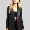 Women’s-Classic-Oversized-Black-Leather-Blazer