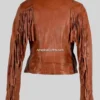 Women’s-Fringe-Burnt-Orange-Leather-Jacket