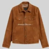 Men’s Western Cowboy Suede Brown Jacket