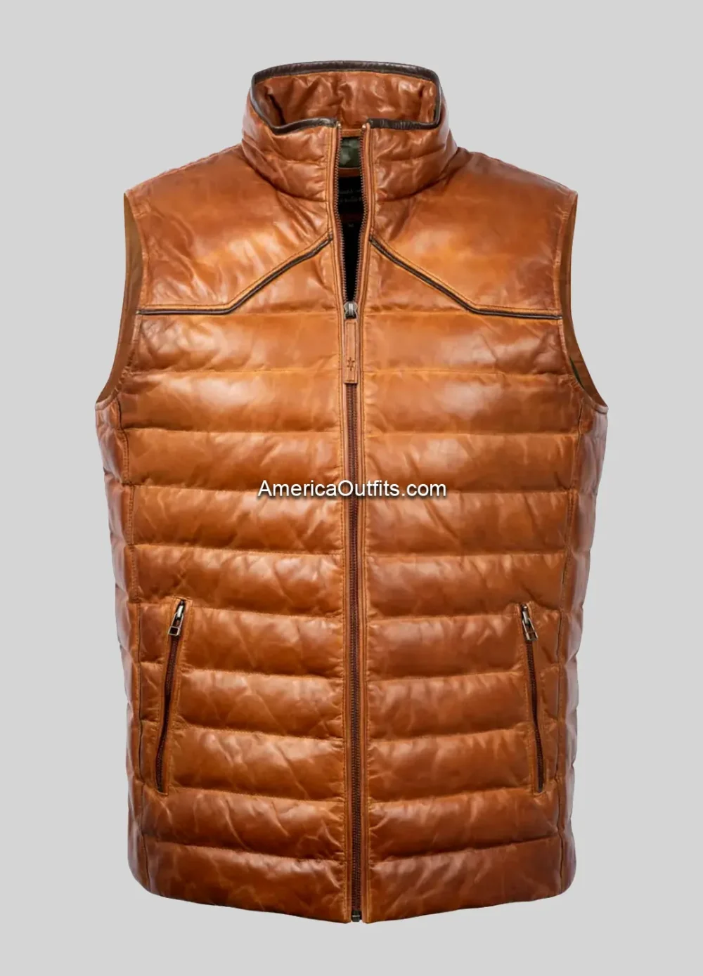 Puffer-Cognac-Lambskin-Leather-Vest