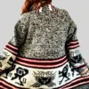 Yellowstone-S5-Kelsey-Asbille-Grey-Aztec-Cardigan